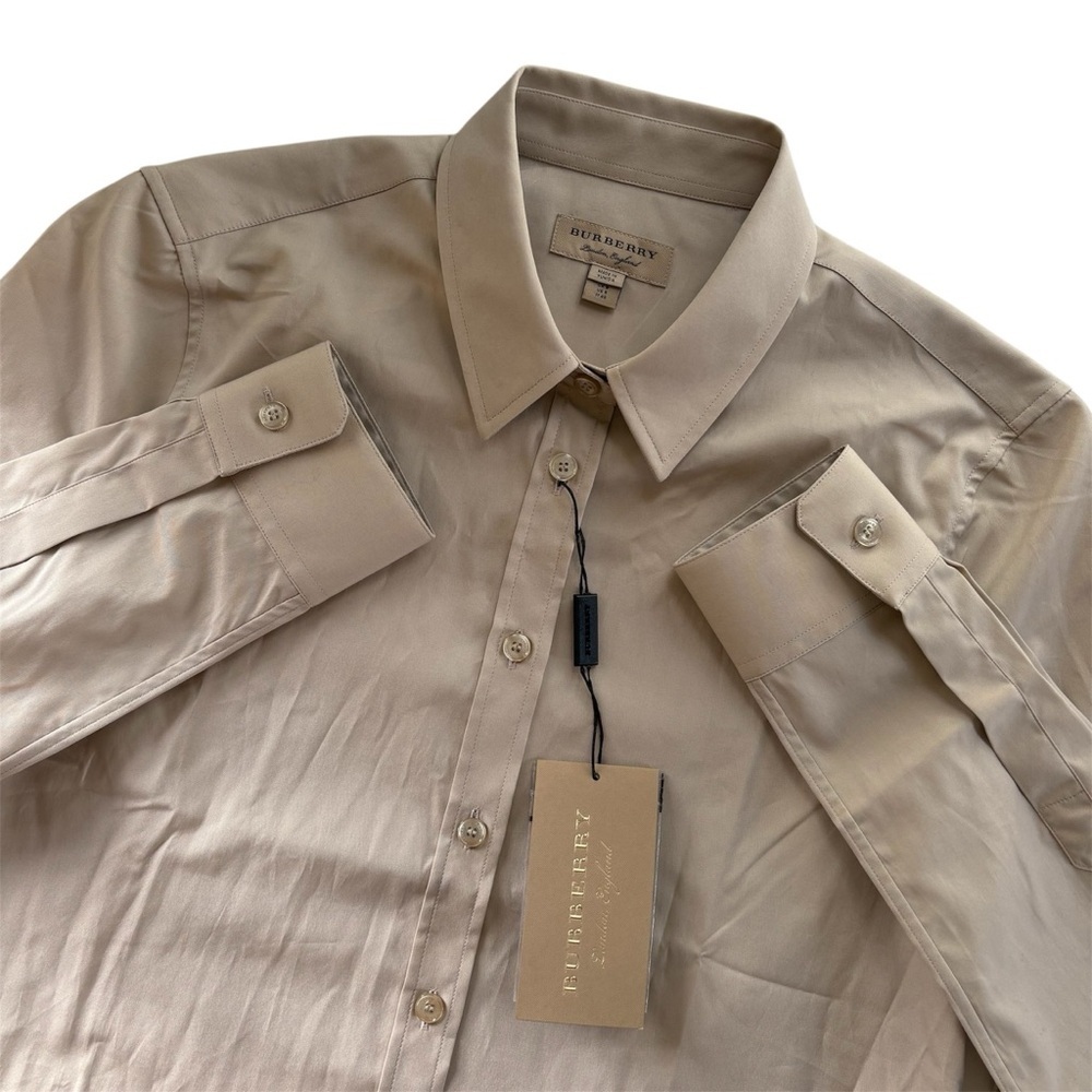 NWT Burberry Button Down Shirt Size 6